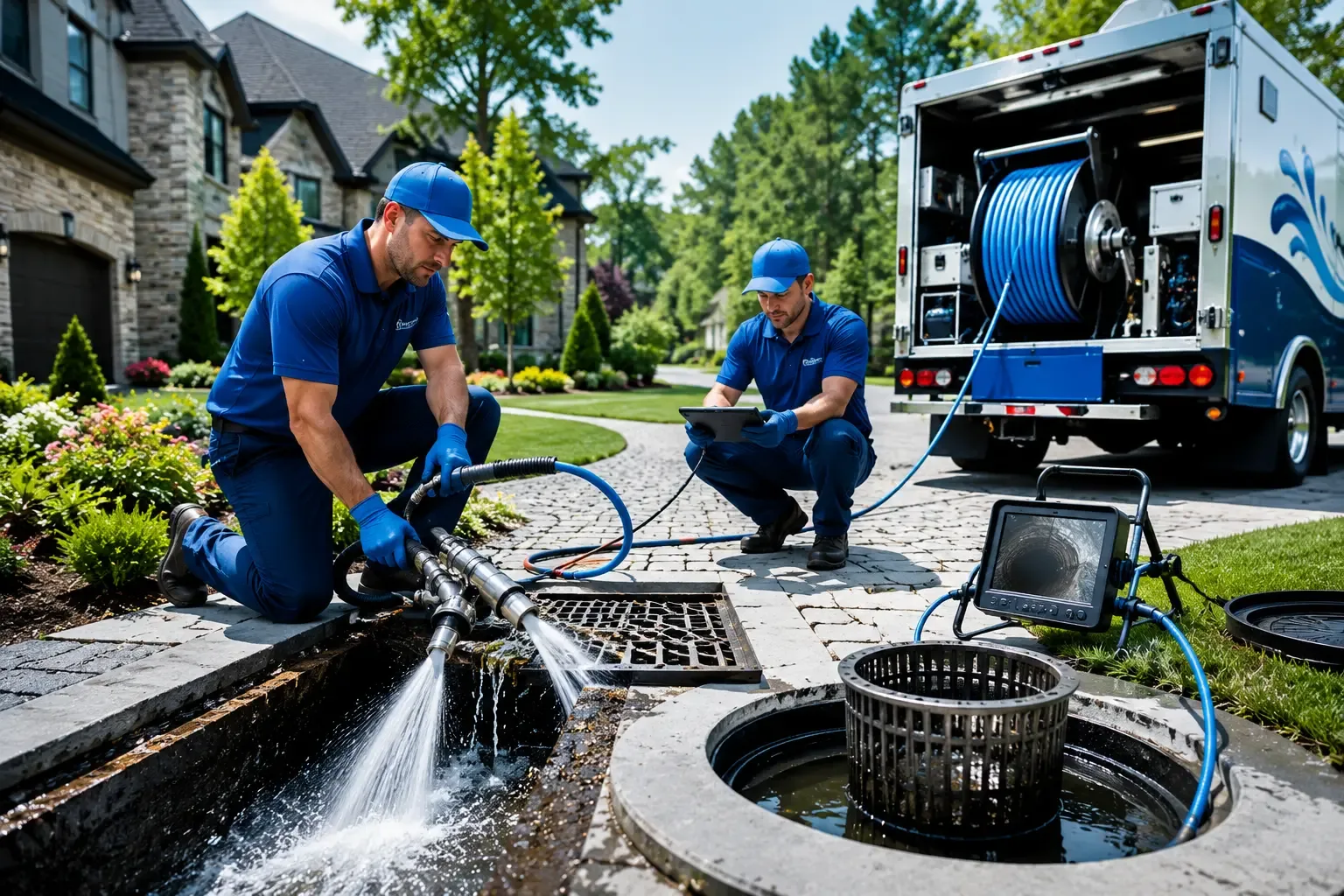 Local outdoor drain cleaning professionals in Webster Groves, MO