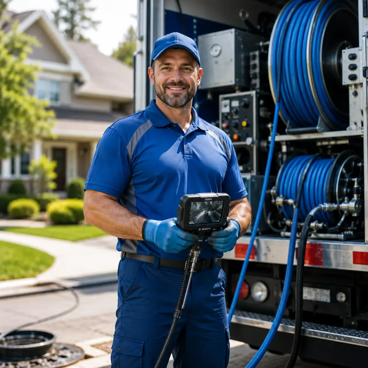 Local outdoor drain cleaning specialists in Webster Groves, MO